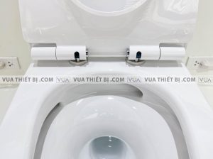 INAX AC-919VRN (AC919VRN) - Bồn cầu 1 khối Aqua Ceramic nắp êm 2 Bồn cầu 1 khối INAX AC-919VRN Aqua Ceramic nắp êm