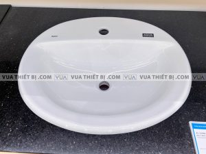 Chậu rửa mặt lavabo INAX AL-2395V ( VEC/VFC ) dương vành Aqua Ceramic