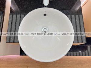 INAX AL-333V - Chậu rửa mặt lavabo đặt bàn bán âm Aqua Ceramic 3 Chậu rửa mặt lavabo INAX AL-333V bán âm Aqua Ceramic