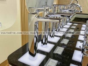 INAX LFV-5000SH - Vòi chậu lavabo cổ cao nóng lạnh 2 Vòi chậu lavabo INAX LFV-5000SH Cổ Cao nóng lạnh