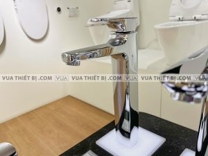 INAX LFV-5000SH - Vòi chậu lavabo cổ cao nóng lạnh 3 Vòi chậu lavabo INAX LFV-5000SH Cổ Cao nóng lạnh