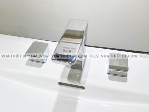 INAX LFV-5010S - Vòi chậu lavabo 3 lỗ nóng lạnh 2 Vòi chậu lavabo INAX LFV-5010S nóng lạnh 3 lỗ
