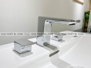 INAX LFV-5010S - Vòi chậu lavabo 3 lỗ nóng lạnh 3 Vòi chậu lavabo INAX LFV-5010S nóng lạnh 3 lỗ