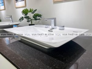 INAX LFV-5010S - Vòi chậu lavabo 3 lỗ nóng lạnh 4 Vòi chậu lavabo INAX LFV-5010S nóng lạnh 3 lỗ