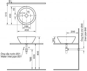 Bản-vẽ-kĩ-thuật-Chậu-rửa-mặt-lavabo-INAX-AL-445V-đặt-bàn
