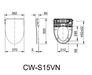 ban ve ky thuat inax cw s15vn ban ve