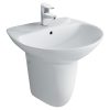 INAX L-285V (EC/FC) L-288VC - Chậu rửa mặt lavabo chân lửng treo tường 7 Chậu-rửa-mặt-lavabo-INAX-L-285V-(EC-FC)-L-288VC-chân-lửng-treo-tường