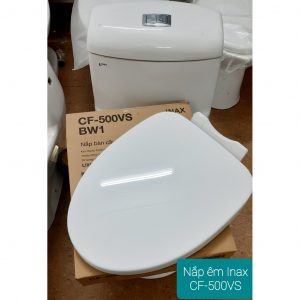 INAX CF-500VS CF500VS - Nắp bồn cầu rơi êm 4 Nắp bồn cầu INAX CF-500VS CF500VS rơi êm