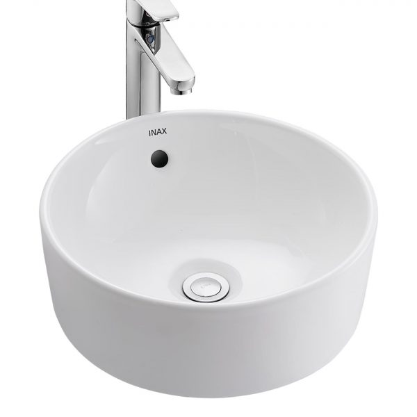 Chậu rửa mặt lavabo INAX AL-295V đặt bàn Aqua Ceramic