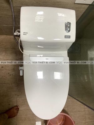 INAX AC-1008R CW-S32VN - Bồn cầu thông minh Aqua Ceramic nắp rửa cơ 2 Bồn cầu 1 khối INAX AC-1008R CW-S32VN Aqua Ceramic Nắp Rửa Cơ