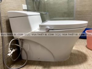 Bồn cầu 1 khối INAX AC-1008R CW-S32VN Aqua Ceramic Nắp Rửa Cơ