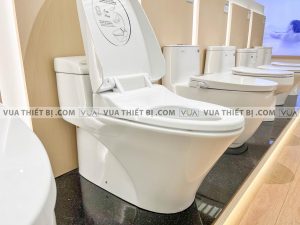 Bồn cầu 1 khối INAX AC-1008VRN Aqua Ceramic Xả Nhấn