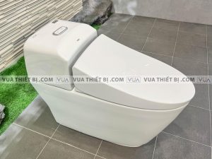 INAX AC-1032 CW-S15VN - Bồn cầu thông minh Aqua Ceramic nắp rửa cơ 8 Bồn cầu 1 khối INAX AC-1032VN Aqua Ceramic Nắp Êm