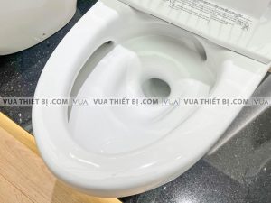 INAX AC-1035 CW-S15VN - Bồn cầu thông minh Aqua Ceramic nắp rửa cơ 9 Bồn cầu 1 khối INAX AC-1035 CW-KA22AVN Aqua Ceramic nắp rửa điện tử