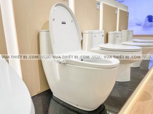 INAX AC-1052 CW-H17VN - Bồn cầu thông minh Aqua Ceramic nắp điện tử 4 Nắp bồn cầu INAX CW-S32VN rửa cơ