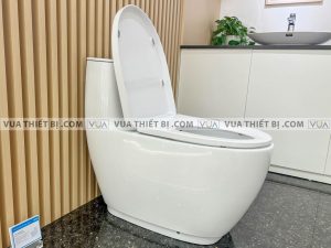 INAX AC-1052VN (AC1052VN) - Bồn cầu 1 khối Aqua Ceramic nắp êm 2 Bồn cầu 1 khối INAX AC-1052VN Aqua Ceramic Nắp Êm