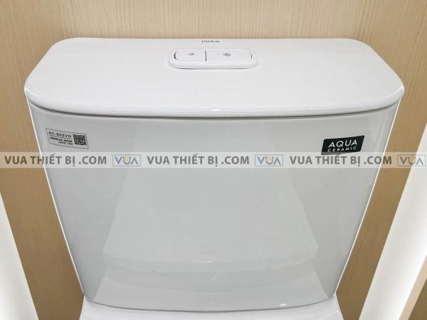 Bồn cầu 2 khối INAX AC-602VN Aqua Ceramic nắp êm