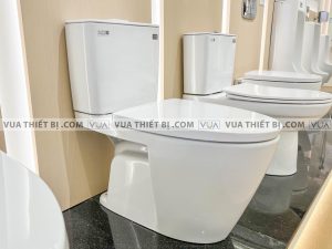 INAX AC-602 CW-S15VN - Bồn cầu thông minh Aqua Ceramic nắp rửa cơ 6 Bồn cầu 2 khối INAX AC-602VN Aqua Ceramic nắp êm