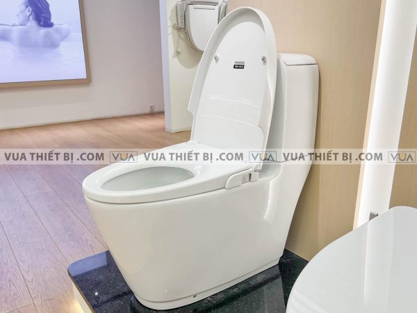 Bồn cầu 2 khối INAX AC-832 CW-S32VN Aqua Ceramic nắp rửa cơ