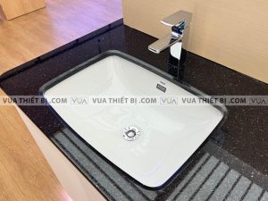 Chậu rửa mặt lavabo INAX AL-2298V âm bàn Aqua Ceramic