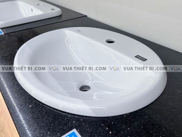 Chậu rửa mặt lavabo INAX AL-2395V ( VEC/VFC ) dương vành Aqua Ceramic