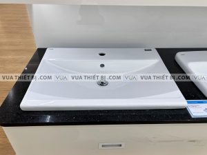Chậu rửa mặt lavabo INAX AL-2397V (EC/FC) dương vành Aqua Ceramic