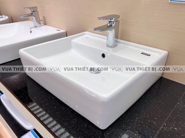 Chậu rửa mặt lavabo INAX AL-293V (EC/FC) đặt bàn Aqua Ceramic