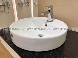 INAX L-294V (EC/FC) - Chậu rửa mặt lavabo đặt bàn 4 Chậu rửa mặt lavabo INAX AL-294V (EC/FC) đặt bàn Aqua Ceramic
