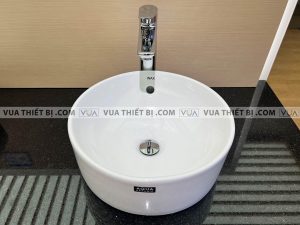 INAX L-295V - Chậu rửa mặt lavabo đặt bàn 2 Chậu rửa mặt lavabo INAX AL-295V đặt bàn Aqua Ceramic