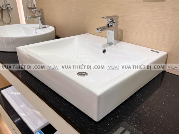 Chậu rửa mặt lavabo INAX AL-536V (EC/FC/GC) đặt bàn Aqua Ceramic