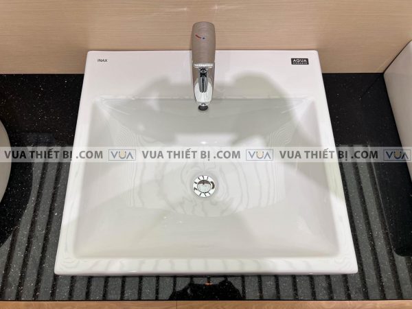 Chậu rửa mặt lavabo INAX AL-536V (EC/FC/GC) đặt bàn Aqua Ceramic