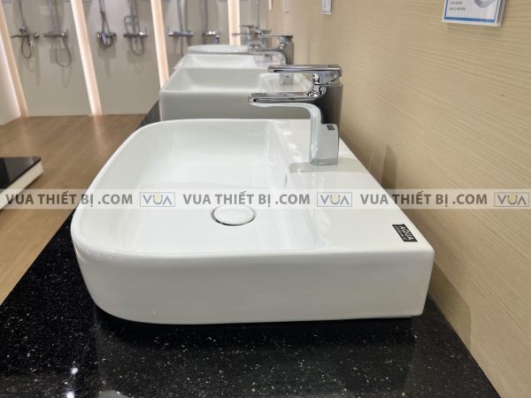 Chậu rửa mặt lavabo INAX AL-632V (EC/FC/GC) đặt bàn Aqua Ceramic