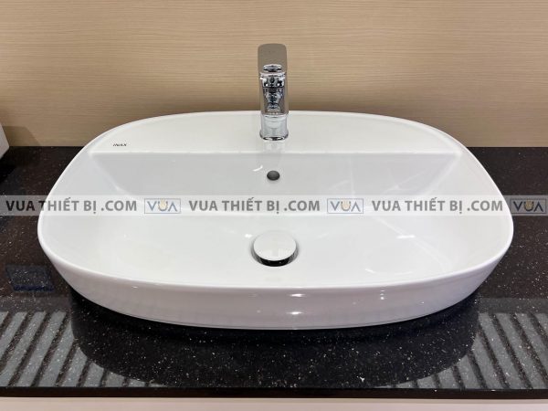 Chậu rửa mặt lavabo INAX AL-652V (EC/FC/GC) đặt bàn Aqua Ceramic