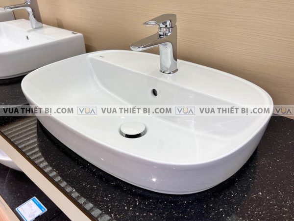 Chậu rửa mặt lavabo INAX AL-652V (EC/FC/GC) đặt bàn Aqua Ceramic