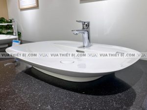 INAX AL-S640V - Chậu rửa mặt lavabo đặt bàn Aqua Ceramic 2 Chậu rửa mặt lavabo INAX AL-S640V đặt bàn Aqua Ceramic