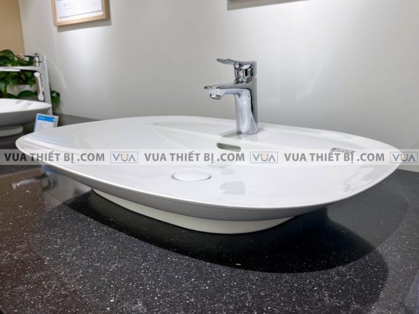 Chậu rửa mặt lavabo INAX AL-S640V đặt bàn Aqua Ceramic
