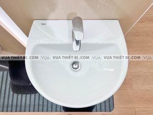 INAX L-285V (EC/FC) L-288VD - Chậu rửa mặt lavabo chân dài treo tường 3 Chậu rửa mặt lavabo INAX L-285V (EC/FC) L-288VC chân lửng treo tường