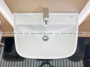 Chậu rửa mặt lavabo INAX L-297V (EC/FC) L-297VC chân lửng treo tường