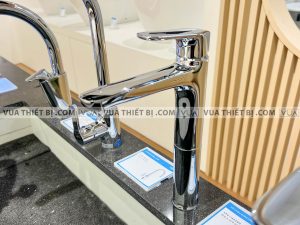 INAX LFV-1402SH - Vòi chậu lavabo cổ cao nóng lạnh 5 Vòi chậu lavabo INAX LFV-1402SH cổ Cao nóng lạnh