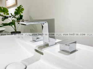 Vòi chậu lavabo INAX LFV-5010S nóng lạnh 3 lỗ