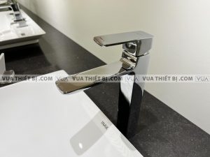 INAX LFV-5012SH - Vòi chậu lavabo cổ cao nóng lạnh 2 Vòi chậu lavabo INAX LFV-5012SH cổ cao nóng lạnh
