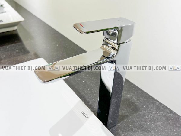 Vòi chậu lavabo INAX LFV-5012SH cổ cao nóng lạnh