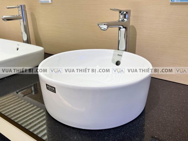 Vòi chậu lavabo INAX LFV-502SH cổ cao nóng lạnh