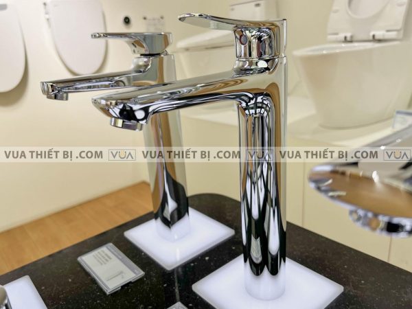 Vòi chậu lavabo INAX LFV-502SH cổ cao nóng lạnh