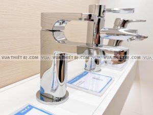INAX LFV-6002S - Vòi chậu lavabo nóng lạnh 2 anh thuc te voi chau lavabo inax lfv 6002s nong lanh 1