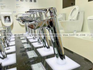 INAX LFV-6012SH - Vòi chậu lavabo cổ cao nóng lạnh 3 Vòi chậu lavabo INAX LFV-6012SH cổ cao nóng lạnh