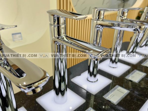 Vòi chậu lavabo INAX LFV-7100SH cổ cao nóng lạnh