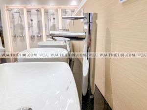 INAX LFV-8000SH2 - Vòi chậu lavabo cổ cao nóng lạnh 5 Vòi chậu lavabo INAX LFV-8000SH2 Cổ Cao nóng lạnh