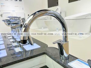 INAX SF-NB454SX-J - Vòi rửa bát nóng lạnh cảm ứng dùng pin 4 Vòi rửa bát INAX SF-NB454SX cảm ứng dùng pin