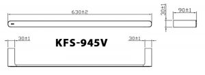 Thanh vắt khăn INAX KFS-945V S Series